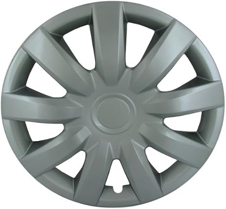 CCI IWC423-15S 15 Inch Clip On Silver Finish Hubcaps - Pack of 4