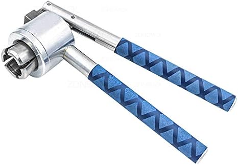 ZONEPACK 13mm Manual Perfume Bottle Crimper Spray Pump Vial Capping Tool | Vial crimper,Stainless steel,Manual Operation,Non-Slip Handle,Perfume Crimper Capping Machine