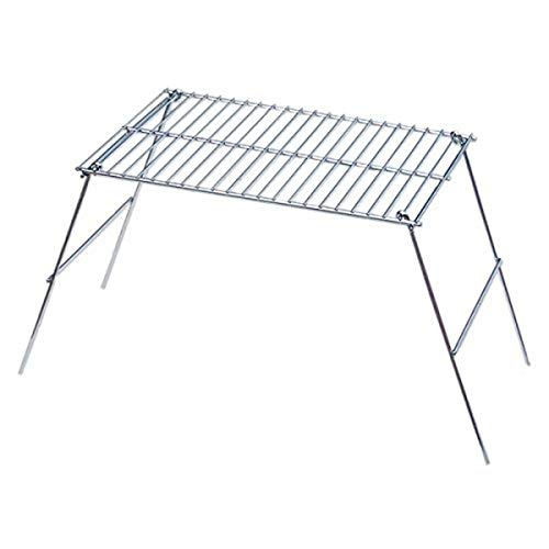 Rome 128 Pioneer Camp Grill, Chrome Plated Steel, 11-Inch x 16-Inch