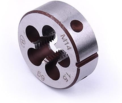 ATOPLEE 1pc M14 Metric Right Hand Thread Die,M14 X 1.5mm
