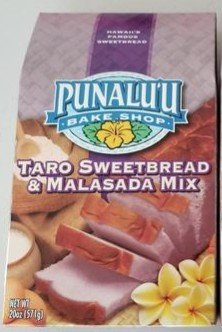 Grehge Punalu'u Bake Shop Taro Hawaiian Sweetbread and Malasada (Donuts) Mix