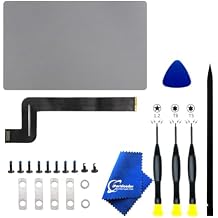 Trackpad with Flex Cable Compatible for MacBook Pro Retina 13.3" A2289 Touchpad Replacement and Tool kit EMC 3456 Early 2020 (Space Grey)