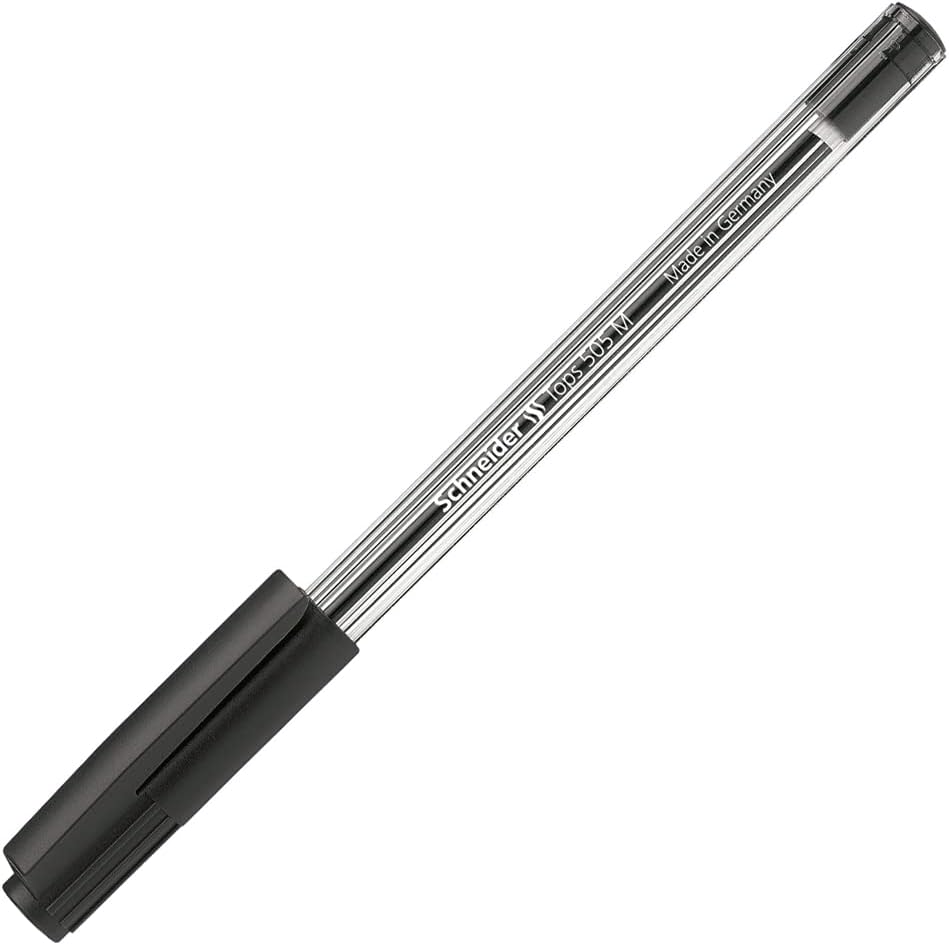 Schneider Tops 505 M Ballpoint Pen Black