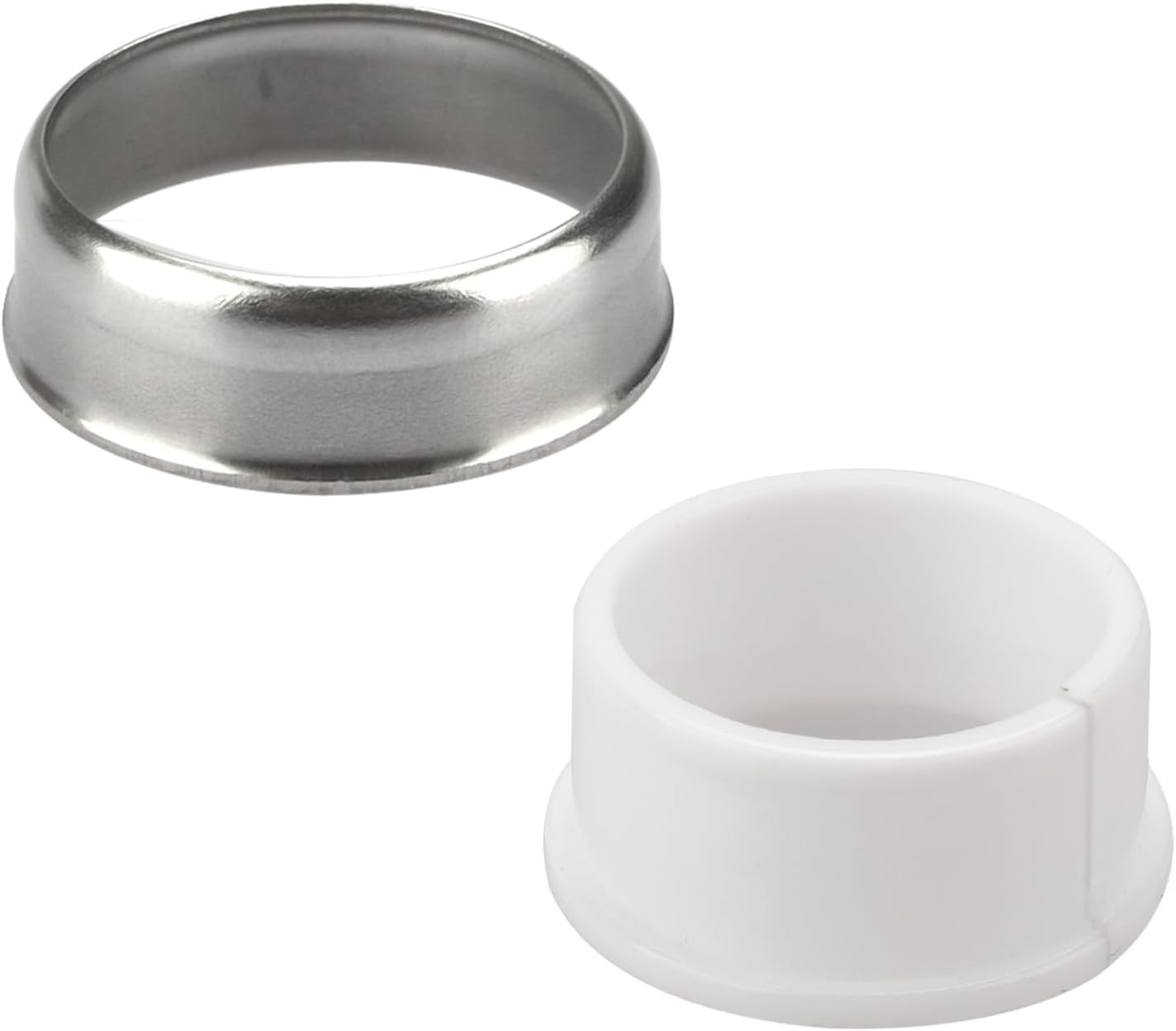 Outboard Water Pump Drive Shaft Collar & Spacer Replacement for Yamaha 61A-45527-00-00 and 61A-45538-00-00, Fit for Mercury 225 EFI 4-Stroke, Yamaha 2-Stroke 115hp-300hp, 4-Stroke 115hp-225hp