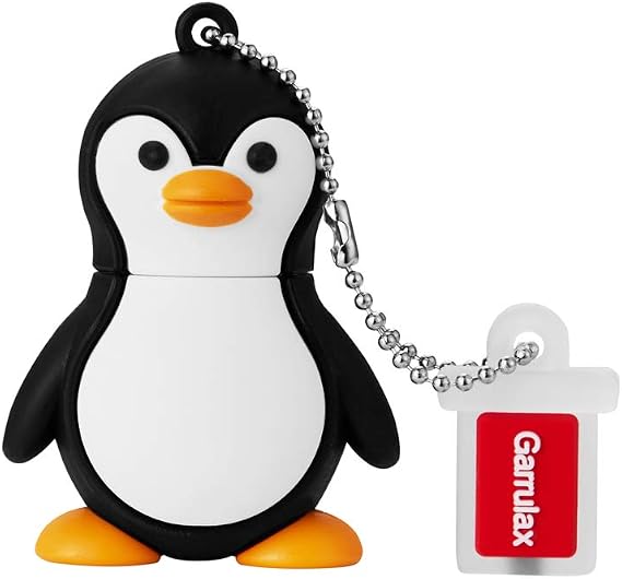 USB Flash Drive, 8GB / 16GB / 32GB USB 2.0 Updated Waterproof USB Memory Stick Date Storage Pendrive Thumb Drives (16GB, Cute Penguin)