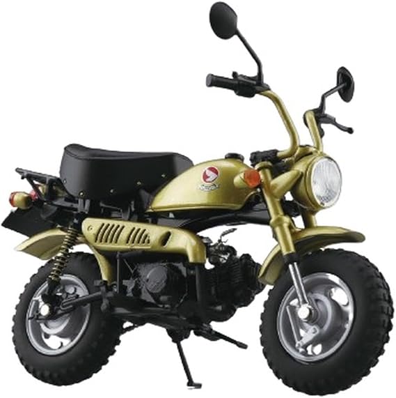 Aoshima Honda Monkey Limited Monkey Gold 1:12 Scale Diecast Bike