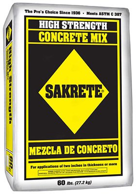Sakrete 65200940 60 lbs. Concrete Mix