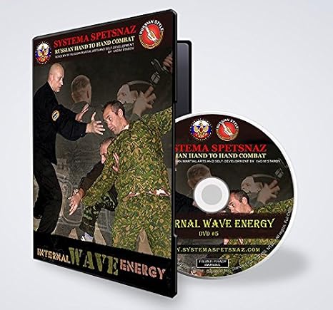 Russian Martial Arts Training DVD - Internal Wave Energy. Reality Self Defense DVD by Russian Systema Spetsnaz Hand to Hand Combat