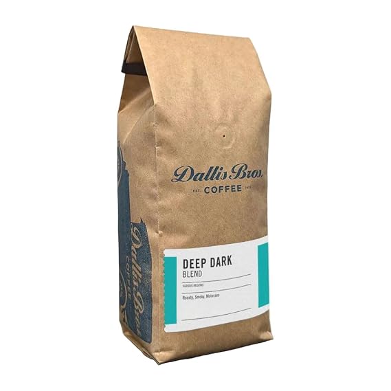 Dallis Bros. Coffee - Deep Dark Blend-Whole Bean-12 oz