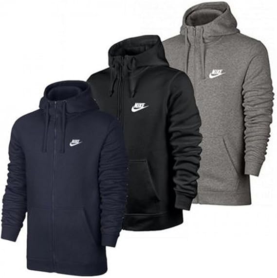 Men's Nike Sportswear Club Full Zip-Up Hoodie