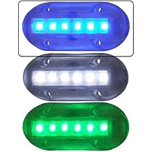 AMRT-LED-51867-DP T&H Marine BLUE LED Underwater Lite 1.5'' X 3.5''