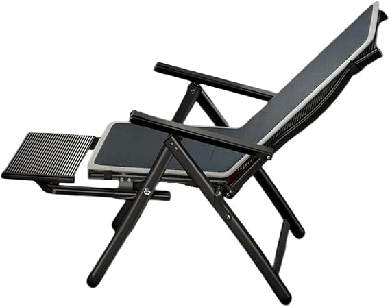 Recliner, Office Chair, Folding Chair, Desk Chair with Armrest, Retractable Ottoman, Ergonomic, Breathable, High Back, Compact, Office Chair, Perfect for Office or Home Use Single Chair + 4D Vent