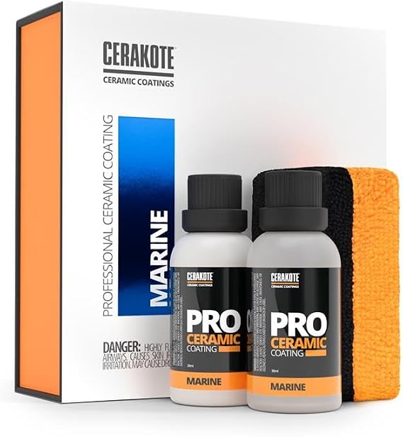 CERAKOTE Marine Ceramic Coating for Boats, Professional 60 ml Kit