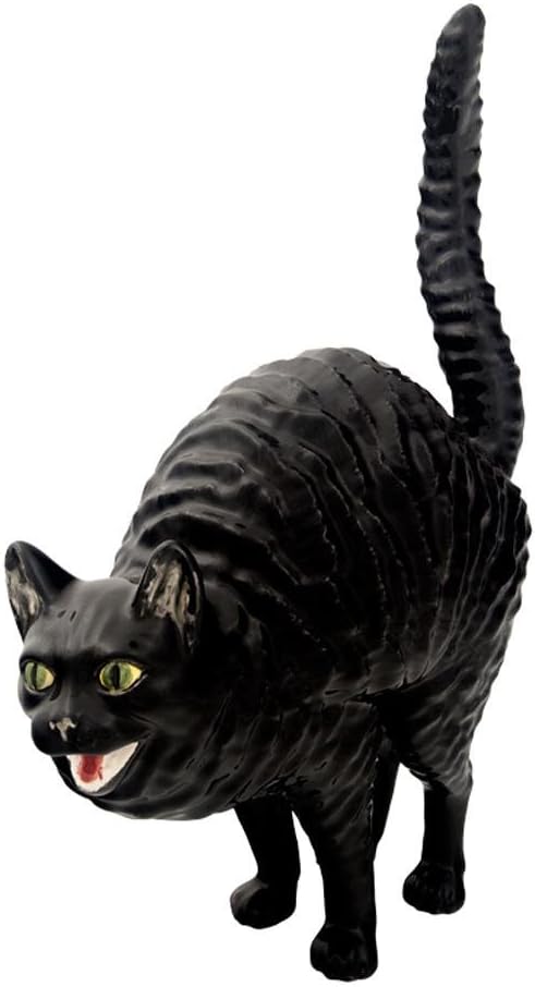 Bordallo Pinheiro Art Decorative Hissing Cat
