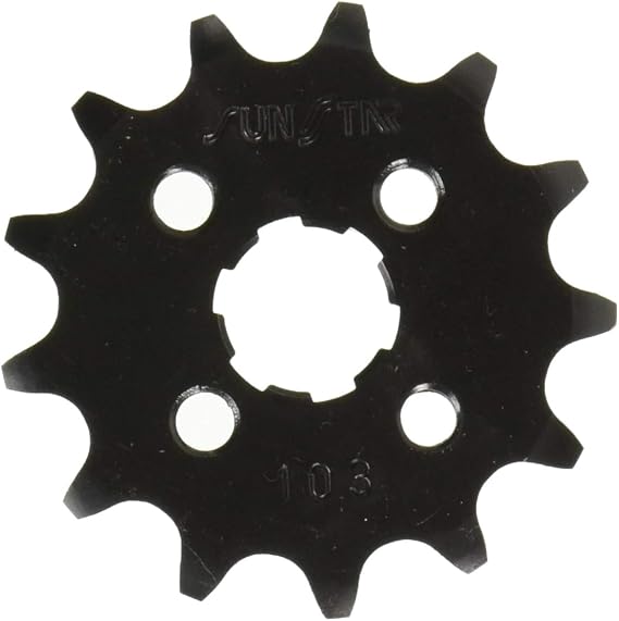 Sunstar 38814 14-Teeth 520 Chain Size Front Countershaft Sprocket,Black