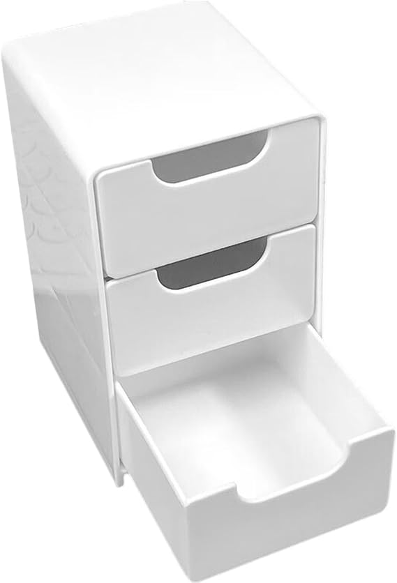 Offices Supply Organizer, Drawer Storage Solution, Multi Compartment Jewelry Drawer Organizer, Desk Clutter Organizer With 3 Layer, 5.12x3.15x3.54 Inches For Jewelry | y Drawer Organizer, Desk Clutter Organizer With 3 Layer, 13x8x9cm/5.12x3.15x3.54 Inches for Jewelry