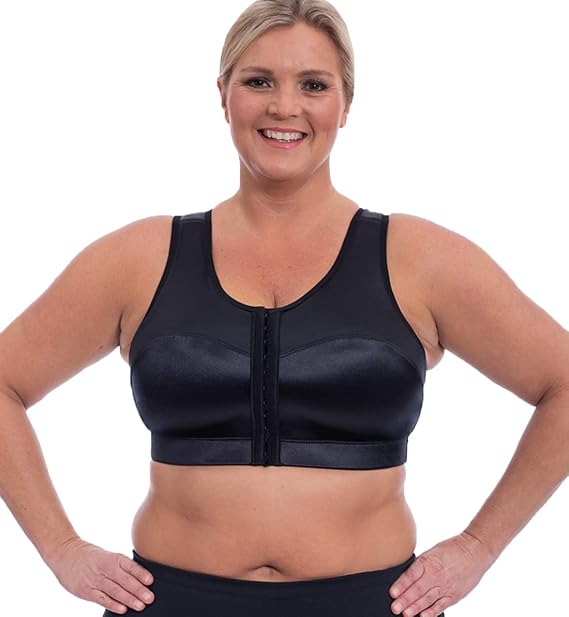 ENELL Women's Full Coverage High Impact Sports Bra (100)