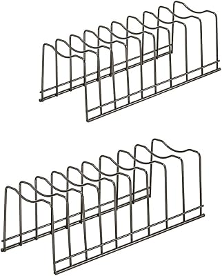 Pot&Pan Lid Rack Holder Organizer, Rest Cutting Board, Baking Sheet, Stainless Steel