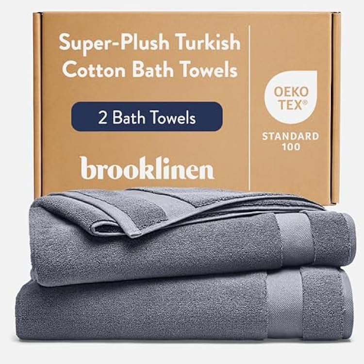Brooklinen Super-Plush Bath Towels Slate