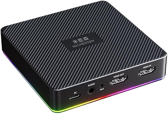 1080p120 Gaming Capture and Recording, UHD 4K30 Video Capture Card HDR Support and 4K60 Video Loop Out for Xbox One, Xbox Series X | S, PS4/5, Nintendo Switch, Stream Deck- T800 Live Gaming
