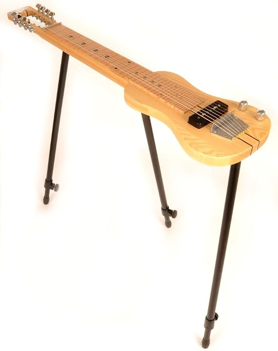 SX LAP 8 NAT 8 String Lap Steel Guitar w/Free Detachable Stand & Bag