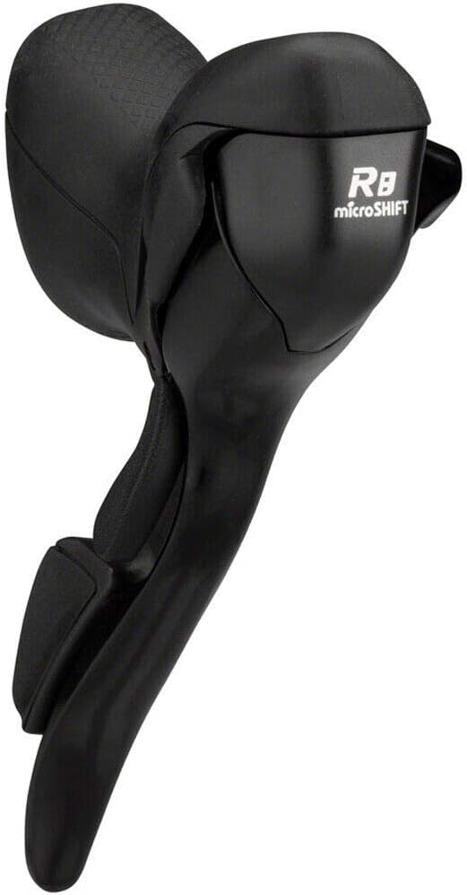 microSHIFT | R8 Drop Bar Shift Lever Set | 3 x 8-Speed | Shimano Compatible