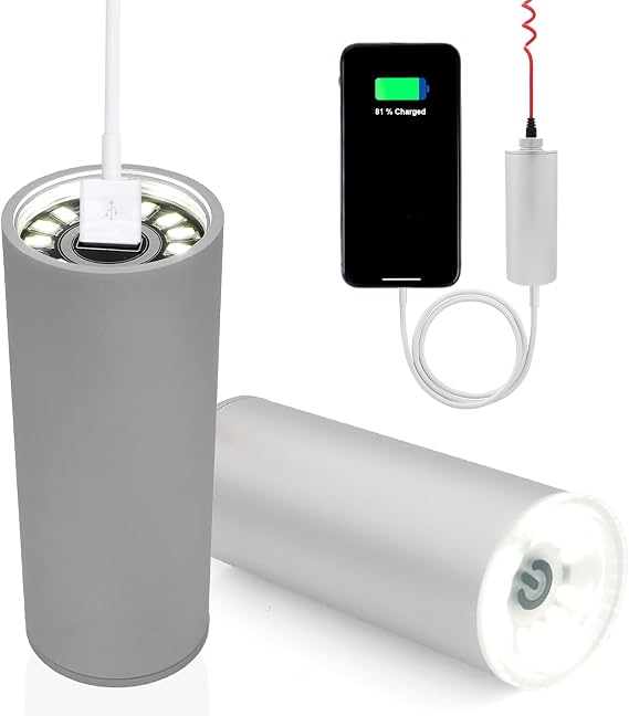 Voltaic Systems Shine 3-in-1 LED Lantern, Emergency Flashlight, Rechargeable 10,050mAh Portable Power Bank. 100+ Hours Run Time, Dimmable, IPX67 Waterproof Metal Case Used for Camping, Home, Outages