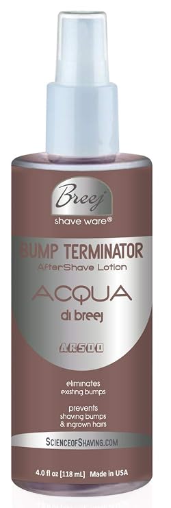 Fragranced Anti-Razor Bumps, Aftershave Lotion AR500, 4 oz