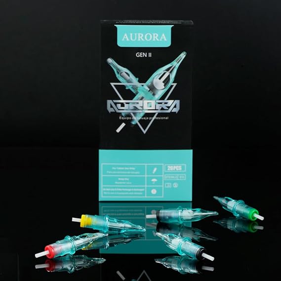 AURORA Cartridges Tattoo Needle 20pcs Curved Magnum (5CM)