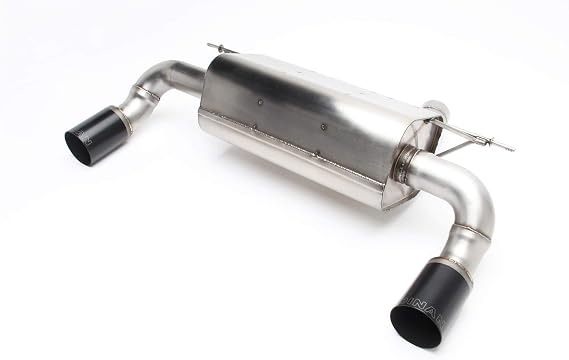 Dinan D660-0045-BLK Free Flow Axle-Back Exhaust - Compatible with 2012-2016 BMW 335i/435i