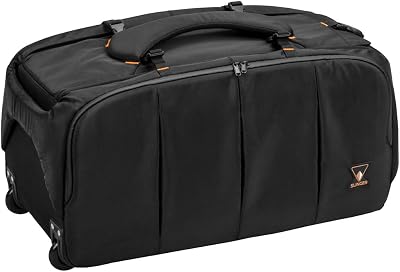 SLINGER V2 BigBag Pro XL Rolling Video Camera Case with Wheels Padded Camcorder Bag up to 22, Water-Resistant Hard Shell, Adjustable Dividers, Retractable Handle