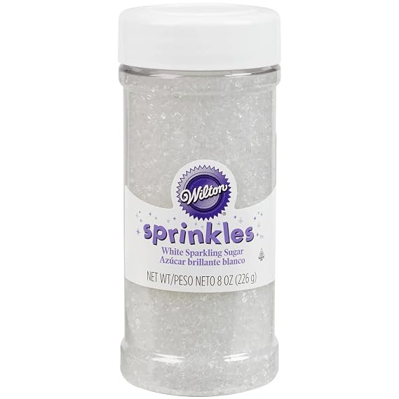 Sugar Sprinkles 8oz-White