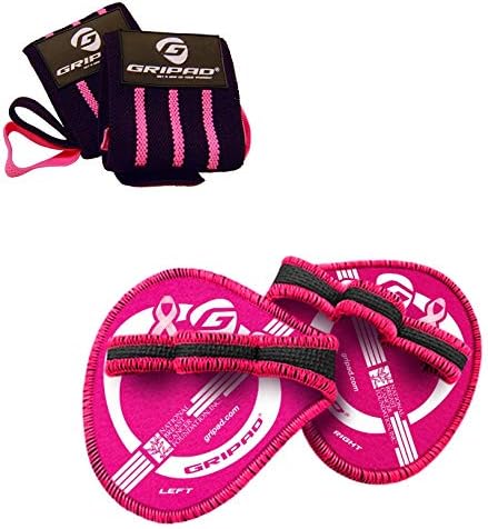 Gripad Classic & Wrist Wraps Bundle | Gym Workout and Fitness | Bundle and Save | Hand and Wrist Protection for The Gym for men and women