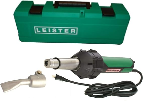 Leister Triac ST Hot Air Plastic Welder 141.228 With 20MM Nozzle & Carrying Case