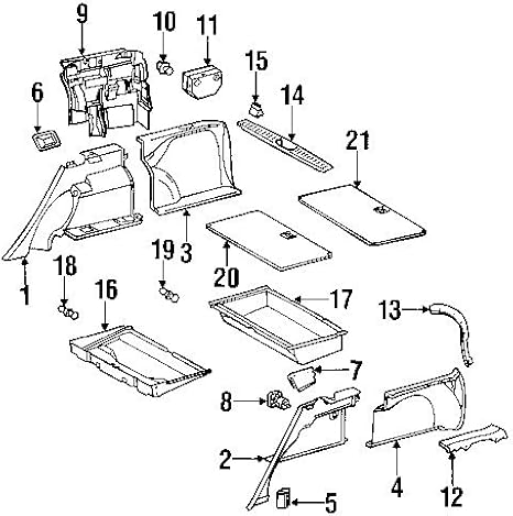 Mercedes-benz 2108200951 Genuine Oem Power Outlet