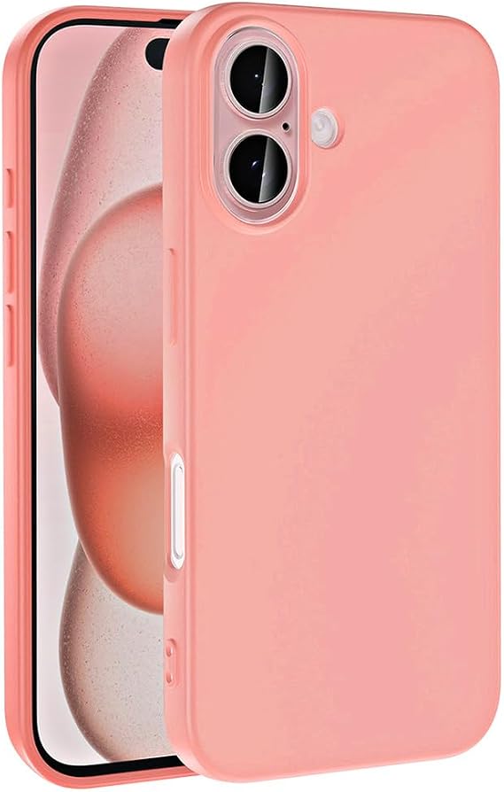 Spia Apple iPhone 16 ile Uyumlu Kılıf Açık Pembe Lansman Kapak Orijinal (Apple iPhone 16 ile Uyumlu, Açık Pembe)