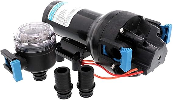 Jabsco Par-Max HD6 Heavy Duty Water Pressure Pump - 12V - 6 GPM - 60 PSI