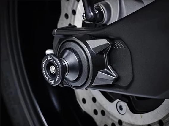 Evotech Performance Rear Wheel Paddock Stand Sliders to fit Yamaha FZ-07/MT-07/XSR700/XSR700/Tenere 700 /R7. PRN013260