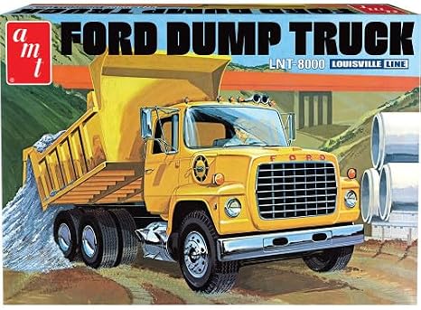 AMT Ford LNT-8000 Louisville Dump Truck 1/25 Scale Model Kit