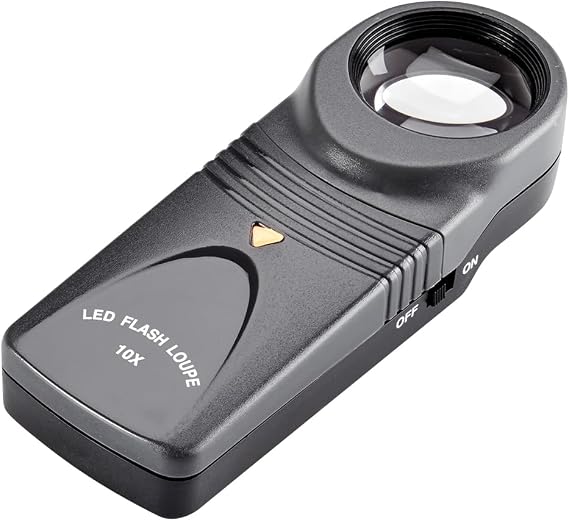 Opticron LED Hand Magnifier 10x 26mm (1.02")