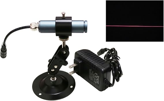 650nm Red Line Module for Halloween Positioning Alignment Locator 18mm | Cloth Sawmill Wood Stone Fabric Cutting Swamp 658nm,Adjustable Line