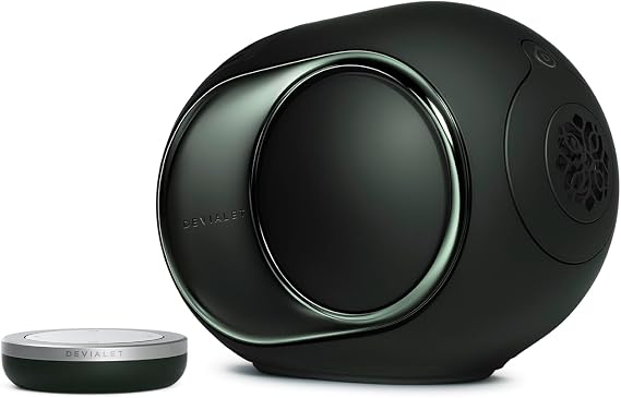 Devialet - Phantom Ultimate 98 dB with Remote - Deep Forest | Zero Distortion for Audiophiles - High-Resolution Processing - Multiroom Sync for Whole House - Remote Control Included