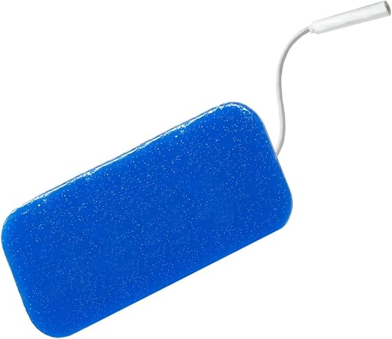 697SS Series - 1.75" x 3.75" Rectangle, Skin Friendly Blue, 4/Pack