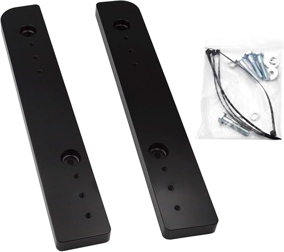 Dasen 1-3" Adjustable Rear Tour Pack Relocator Mount Plate Kit Compatible with Harley Touring Road King Street Electra Road Glide Trikes 2014-2025