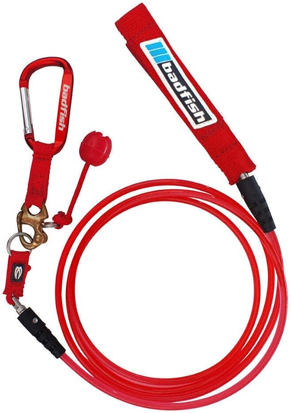 Badfish 6' Straight ReLeash | River Surfing Leash | Quick Release | River SUP Leash