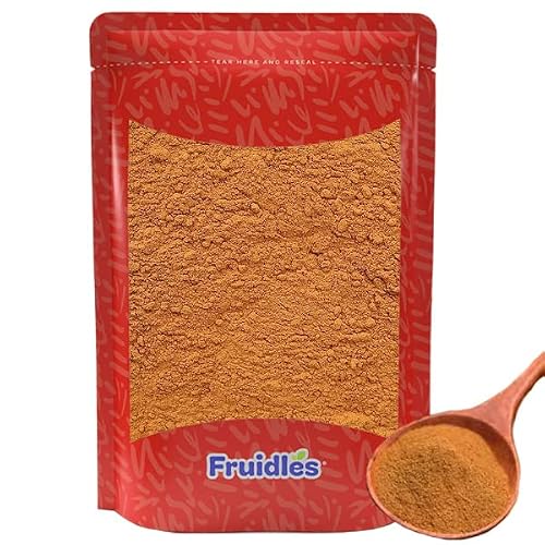 Fruidles Cinnamon Powder, Pure Ground Cinnamon, Non-GMO, Freshly Packed in a Resealable Bag 16 Ounce