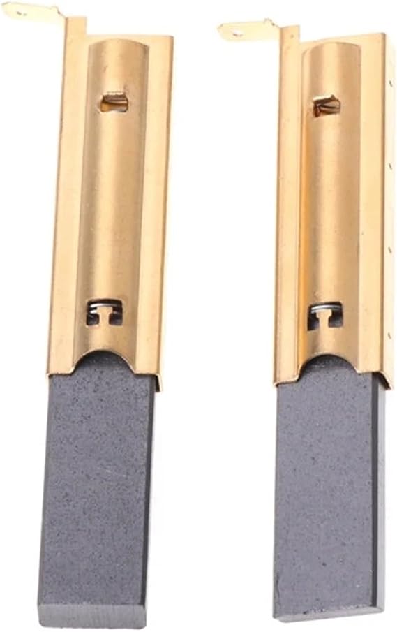 2PCS Carbon Brushes, Compatible with Siemens, L94MF7 5x13.5 | Copper and carbon motor brushes, 5x13.5x39.6mm, case length 49mm, total length 79mm