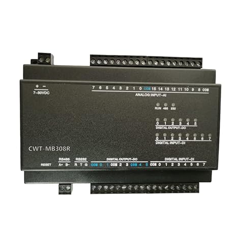 CWT-MB308R 16AI+8DI+6DO Ethernet Modbus Io Acquisition Module