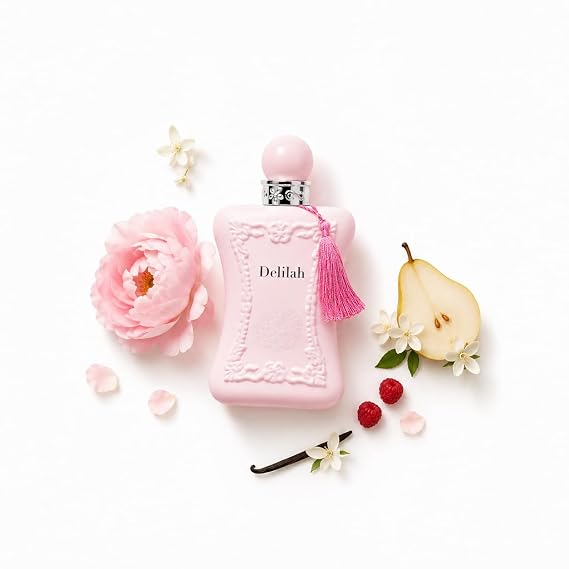 Women's Perfume Delilah Long Lasting Fragrance Eau de Parfum with Vanilla, White musk and Cashmere Notes Daily Used 3.4 Fluid Ounce (1 Pack)