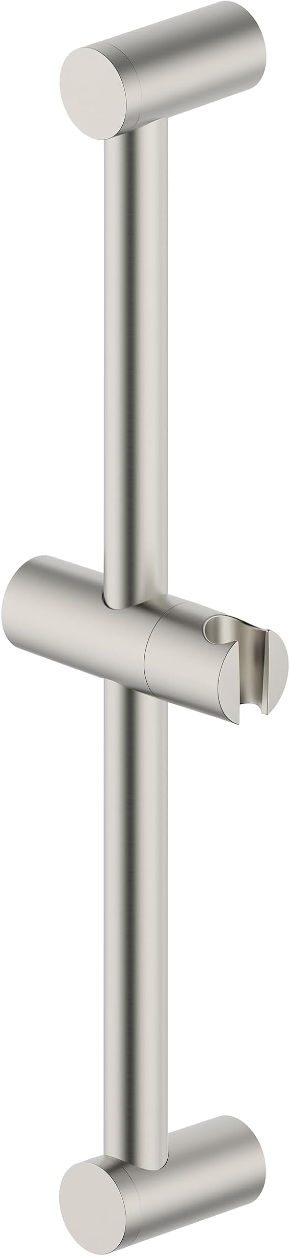 Shower Slider bar 18 Inches with Adjustable Handheld Shower Head Holder for Bathroom Shower Bar for Shower Head Stainless Steel Sliding bar with ABS Slider Brushed Nickel Finish DT5961BN Duttao